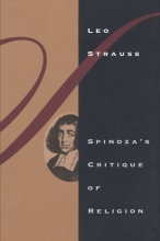 Cover art for Spinoza's Critique of Religion