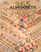 Cover art for 365 Alphabets: Cross Stitch All Through the Year