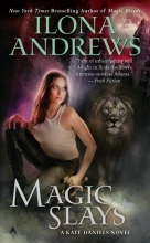 Cover art for Magic Slays (Kate Daniels, Book 5)