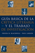 Cover art for Guia bsica de la critica literaria y el trabajo de investigacion (World Languages)