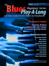 Cover art for The Blues Play-A-Long and Solos Collection for Piano/Keyboards Beginner Series