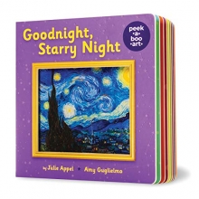Cover art for Goodnight, Starry Night (Peek-a-Boo Art)
