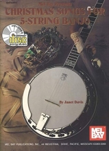 Cover art for Mel Bay Christmas Songs for 5-String Banjo