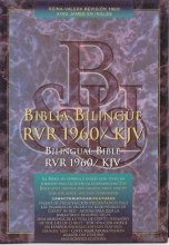 Cover art for RVR 1960/KJV Bilingual Bible (Burgundy Bonded Leather - Indexed) (Spanish Edition)