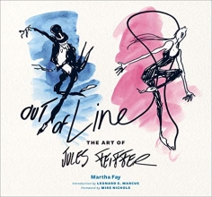 Cover art for Out of Line: The Art of Jules Feiffer