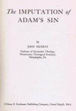 Cover art for The imputation of Adam's sin