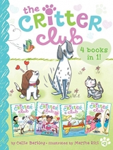 Cover art for The Critter Club 4 Books in 1! #2: Amy Meets Her Stepsister; Ellie's Lovely Idea; Liz at Marigold Lake; Marion Strikes a Pose