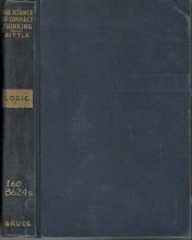 Cover art for The science of correct thinking;: Logic,