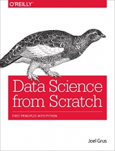 Cover art for Data Science from Scratch: First Principles with Python