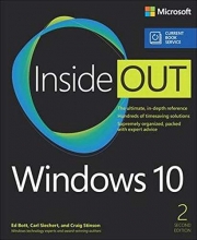 Cover art for Windows 10 Inside Out (includes Current Book Service) (2nd Edition)