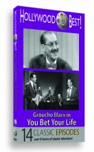Cover art for Hollywood Best! Groucho Marx, in You Bet Your Life - 14 Classic Episodes!