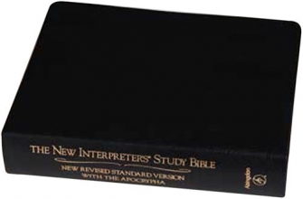 Cover art for New Interpreters Study Bible: New Revised Standard Version With the Apocrypha, Black Genuine Leather