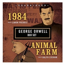 Cover art for George Orwell Boxed Set (1984 and Animal Farm)