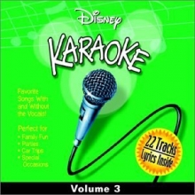 Cover art for Disney Karaoke 3
