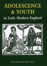 Cover art for Adolescence and Youth in Early Modern England