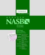 Cover art for NASB: New American Standard Bible, Wide-Margin Reference Edition