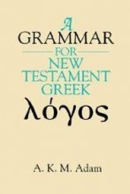 Cover art for A Grammar for New Testament Greek