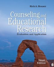 Cover art for Counseling and Educational Research: Evaluation and Application