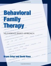 Cover art for Behavioral Family Therapy