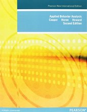 Cover art for Applied Behavior Analysis: Pearson New International Edition
