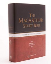 Cover art for The NASB, MacArthur Study Bible, Large Print,  Hardcover, Thumb Indexed: Holy Bible, New American Standard Bible