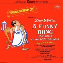 Cover art for A Funny Thing Happened on the Way to the Forum: Original 1962 Broadway Cast (1967 Capitol Reissue) [Vinyl LP] [Stereo]