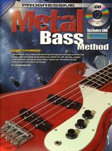 Cover art for Heavy Metal Method for Bass Guitar: For Beginners to Intermediate (Progressive)