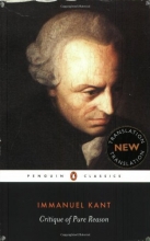 Cover art for Critique of Pure Reason (Penguin Classics)