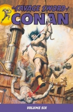 Cover art for The Savage Sword Of Conan Volume 6