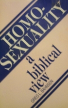 Cover art for Homosexuality: A Biblical View