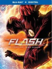 Cover art for The Flash: The Complete Third Season (BD/Steelbook) (Best Buy Exclusive) [Blu-ray]