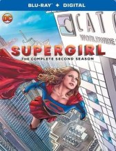 Cover art for Supergirl: The Complete Second Season (BD/Steelbook) (Best Buy Exclusive) [Blu-ray]