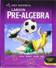Cover art for Holt McDougal Larson Pre-Algebra: Student Edition 2012