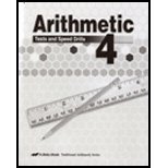 Cover art for Arithmetic 4 Tests and Speed Drills
