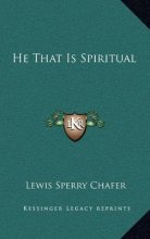 Cover art for He That Is Spiritual