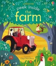 Cover art for Usborne Books Peek Inside the Farm