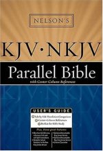 Cover art for Nelson's Parallel Bible: King James Version/ New King James Version, Black Bonded Leather, With Center Column References