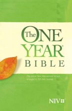 Cover art for The One Year Bible NIV (Softcover)