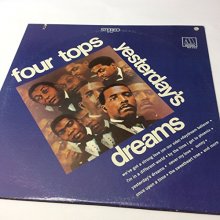Cover art for Four Tops Yesterday's Dreams vinyl record