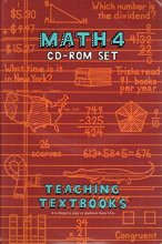 Cover art for Math 4 CD-ROM Set (Teaching Textbooks) (4 CD's)