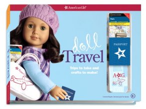 Cover art for Doll Travel: Trips to take and crafts to make! (American Girl)
