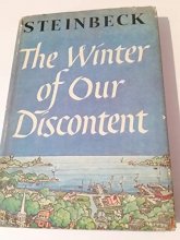 Cover art for The Winter of Our Discontent John Steinbeck Viking 1961 Vintage Novel Book BOMC