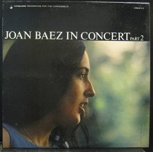 Cover art for Joan Baez In Concert Part 2 vinyl record