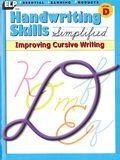 Cover art for Handwriting Skills Simplified: Improving Cursive Writing, Level D (Grade 4)