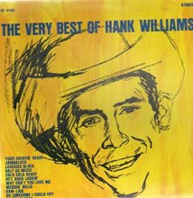 Cover art for HANK WILLIAMS - very best of POLYGRAM 4168 (LP vinyl record)
