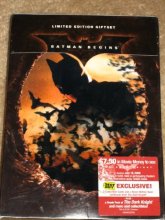 Cover art for Batman Begins DVD Best Buy Limited Edition Giftset w/Lenticular Art