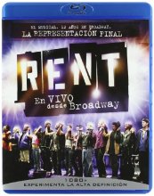 Cover art for Rent Live On Broadway [Blu-ray] [Import espagnol]