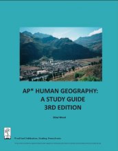 Cover art for AP Human Geography: A Study Guide, 3rd edition