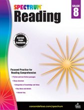 Cover art for Spectrum | Reading Workbook | 8th Grade, 160pgs