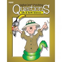 Cover art for Higher Level Thinking Questions: Life & Earth Science, Grades 3-8
